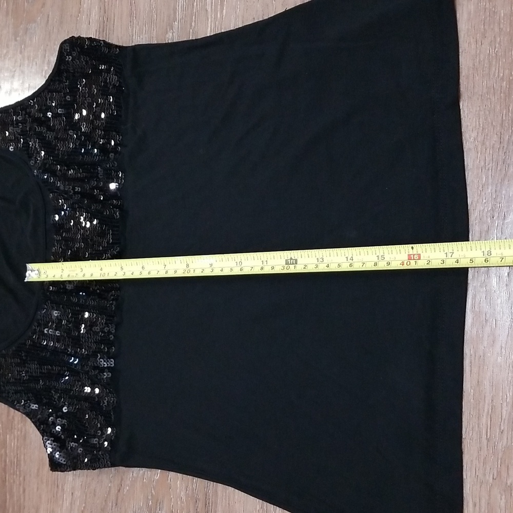 (L) Teenflo TF Made in Canada Sequins Party Evening Date Night Retro Y2K - Picture 5 of 8